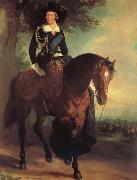 Francis Grant Portrait of Queen Victoria on Horseback painting